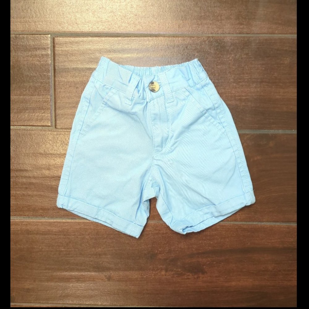 6/12 M Rugged Butts Dress Stretch Light Blue shorts
